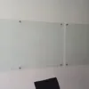 Clear glass wipe board