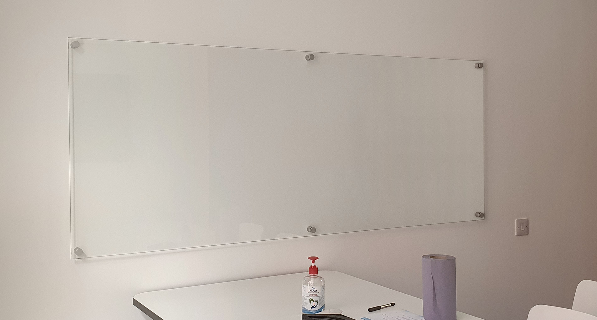 Modern Clear Glass Wipe Boards for Stylish Spaces