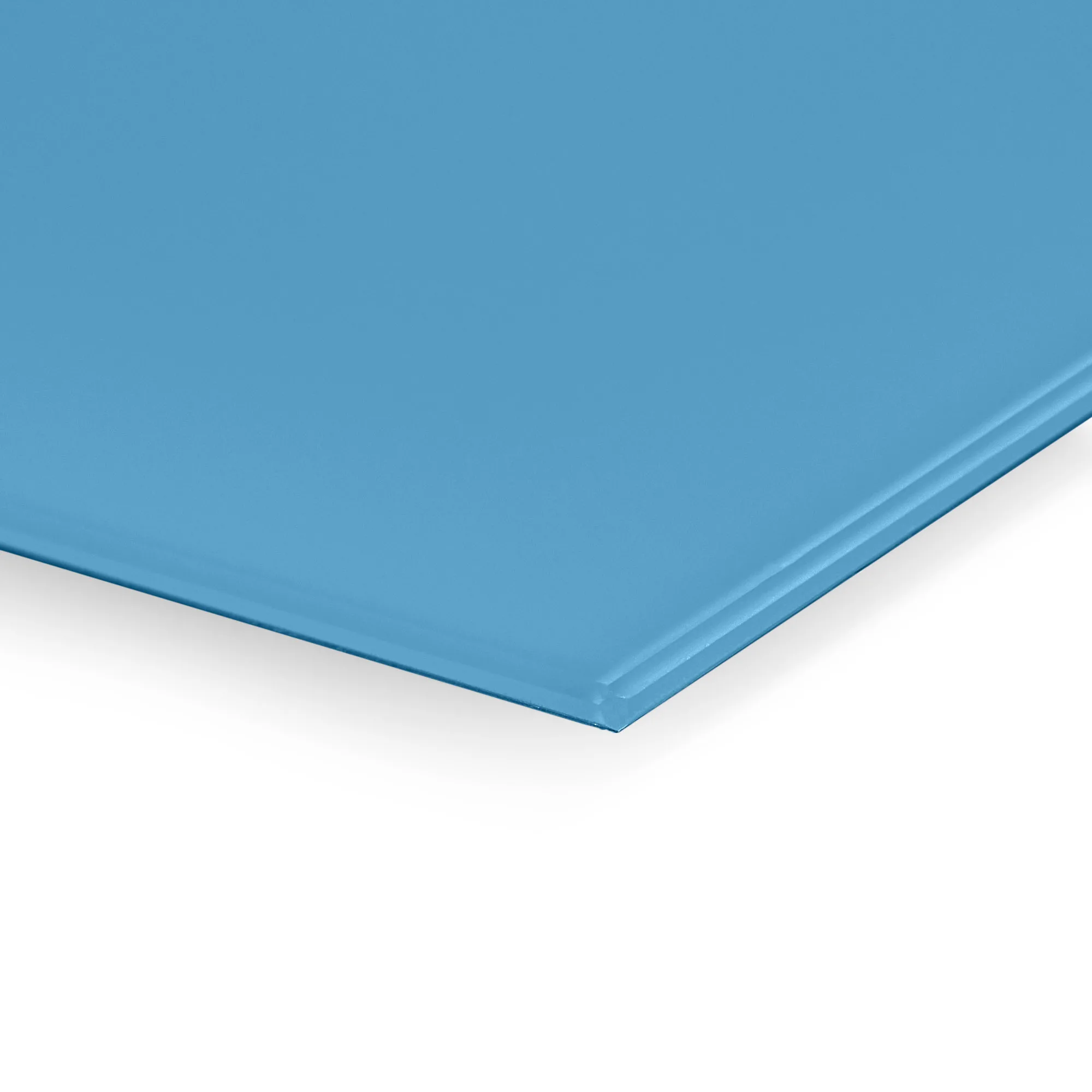 Colour Magnetic Glass Wipe Board_St Giles Blue No 280 Hex 599EC4_003