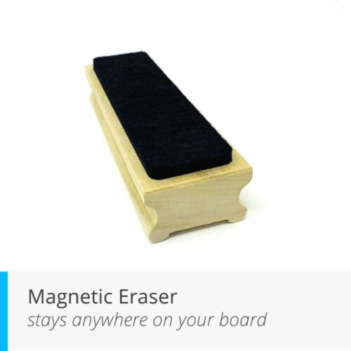 Magnetic Eraser - Stays anywhere on your board