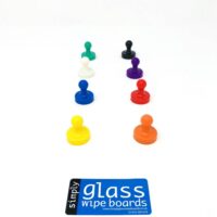 Magnetic Coloured Skittles - Assorted Colours x 8