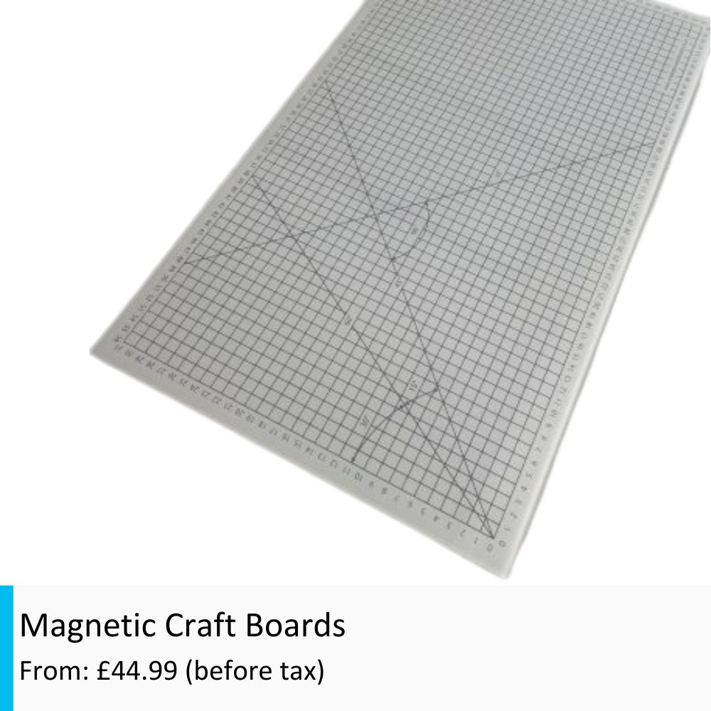 Image of a Magnetic Glass Craft Board