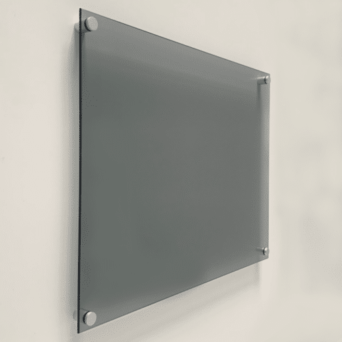 Grey Tinted Glass Board