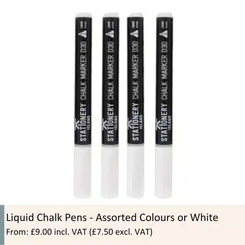 Liquid Chalk Pens